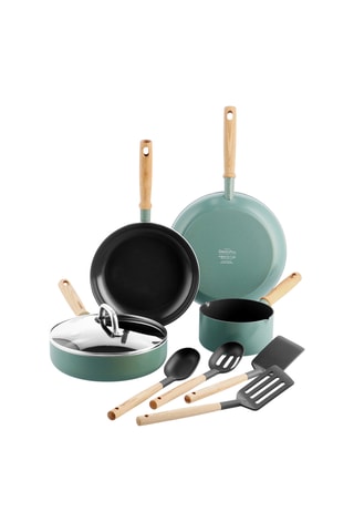 Pannenset met Keramische Bekleding Mayflower - 9-delig - Greenpan