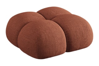 Pouf Loretto - Corail 