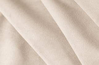 Canapé d'angle gauche Tulum - Beige clair - 4 places - Tissu velours