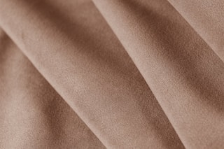 Canapé d'angle gauche Tulum - Beige - 4 places - Tissu velours