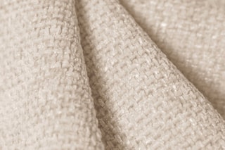 Canapé d'angle Nolio - Beige chiné - 4 places - En polyester - Toucher soie