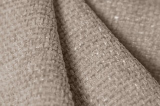 Canapé d'angle Nolio - Beige chiné - 4 places - En polyester - Toucher soie