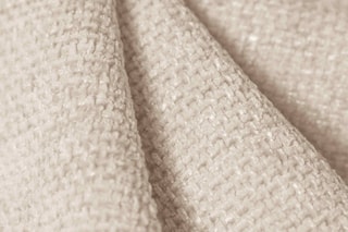 Canapé d'angle gauche panoramique Arendal - Beige clair - 7 places - Tissu chenille