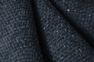 Fauteuil Nolio - Bleu roi chiné - En tissu chenille