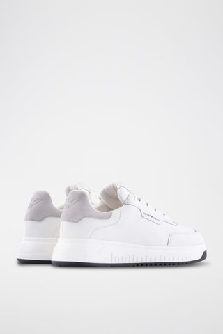 Leren Sneakers - Gebroken Wit