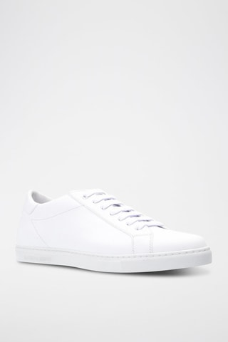 Kalfsleren Sneakers - Wit