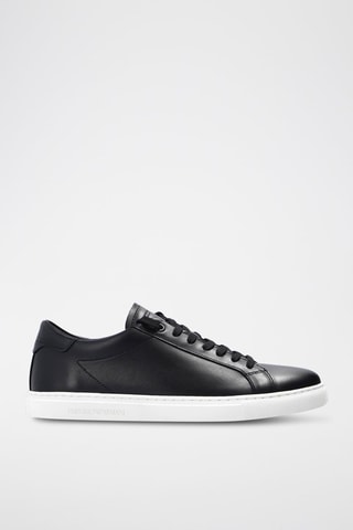 Leren Sneakers - Zwart