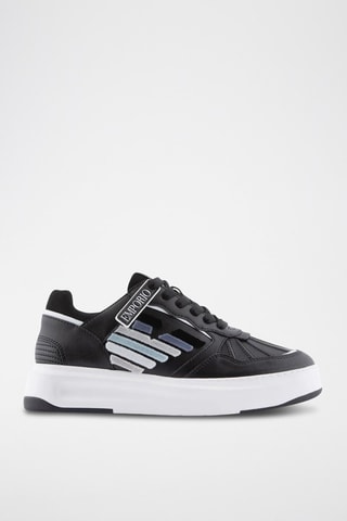 Leren Sneakers - Zwart