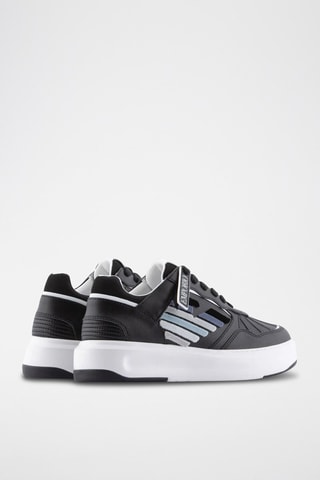 Leren Sneakers - Zwart