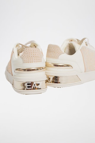 Leren Sneakers - Beige