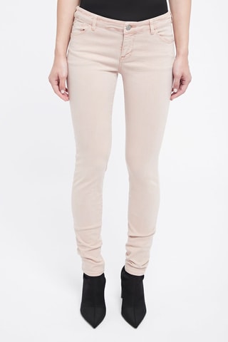 Broek Slim Fit Push-up Emporio Armani - Lichtroze