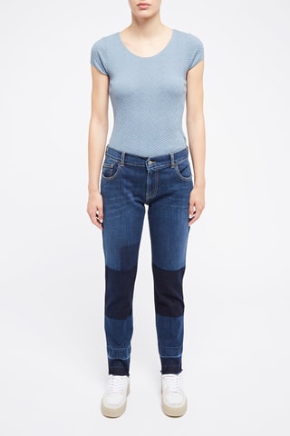 Rechte Jeans Emporio Armani Blauw