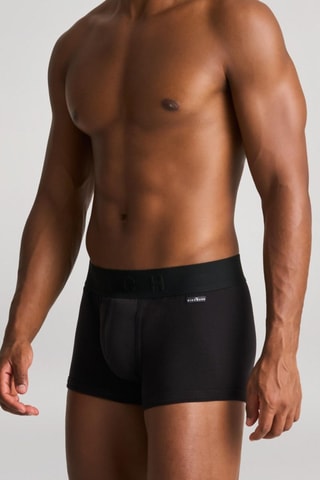 3 Boxers Tripack Trunks Hyg - Zwart 