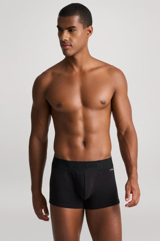 3 Boxers Tripack Trunks Hyg - Zwart 