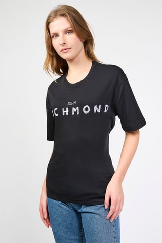 T-shirt Tomiok - Zwart