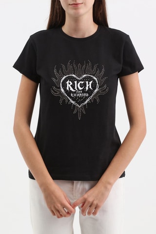 T-shirt Zares - Zwart