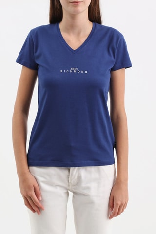 T-shirt Caumi - Blauw