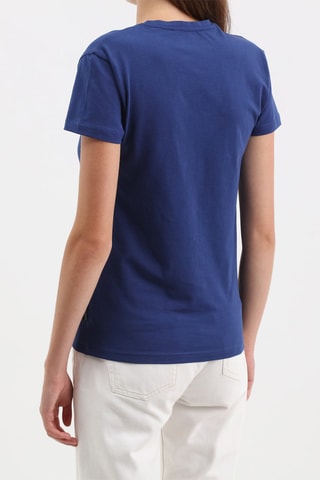 T-shirt Caumi - Blauw