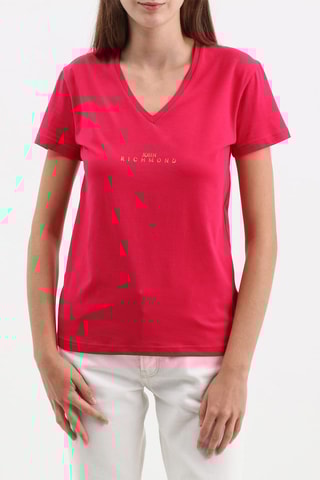 T-shirt Caumi - Rood