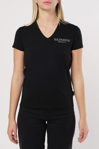 T-shirt Vatici - Zwart