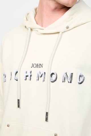 Sweater met Capuchon Regular Fit Betto -- Beige