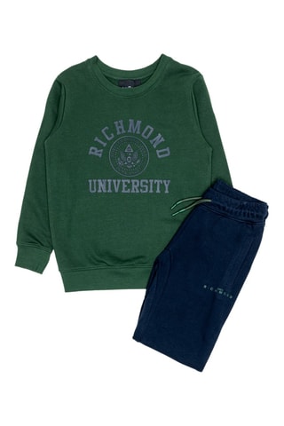 Sweater en Joggingbroek - Groen en blauw
