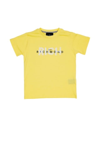 T-shirt en bermuda - Geel en Grijs