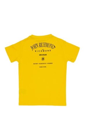 T-shirt en bermuda - Geel en Grijs