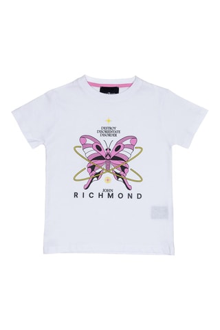 T-shirt en Short - Roze en wit