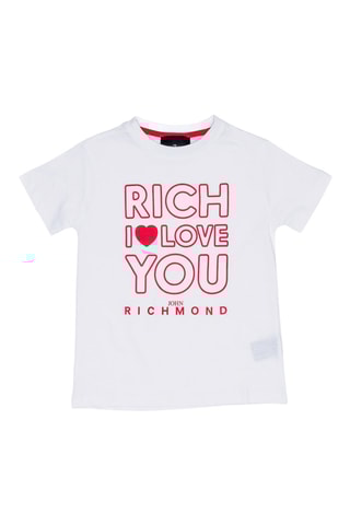 T-shirt en Short - Wit en rood
