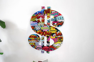 Tableau Dollar Pop Art