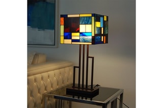 Lampe de table Paysage Multicolore