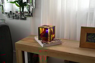 Lampe de chevet Abat-jour cube Kandinsky - Multicolore