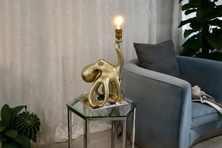 Lampe de table Pieuvre - Doré