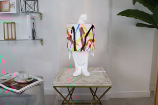 Sculpture-lampe en résine Pingouin Multicolore