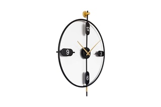 Horloge murale Easy Way Noir
