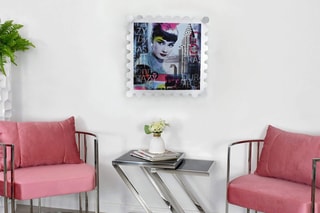Tableau hommage à Audrey Hepburn