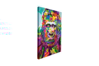 Impression sur toile Orang-outan Pop art