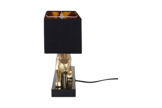 Lampe à poser Panthère assise Doré