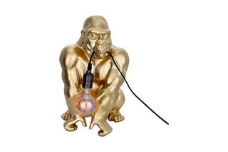 Lampe gorille Doré