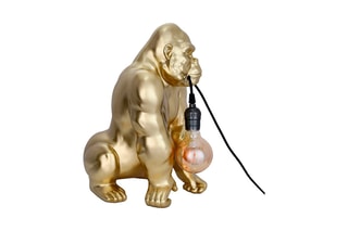 Lampe gorille Doré