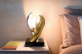 Lampe à poser Union profonde Doré et noir