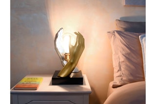Lampe à poser Union profonde Doré et noir