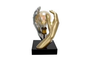 Lampe à poser Union profonde Doré et noir