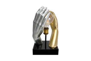 Lampe à poser Union profonde Doré et noir