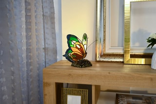 Lampe de chevet Papillon Multicolore