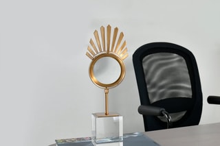 Sculpture Œil Cuivré