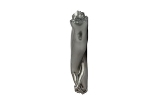 Sculpture en résine Ensemble pour toujours - Argenté