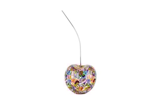 Sculpture en résine cerise Multicolore