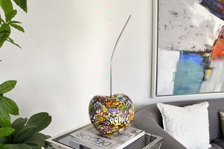 Sculpture en résine Cerise - Multicolore